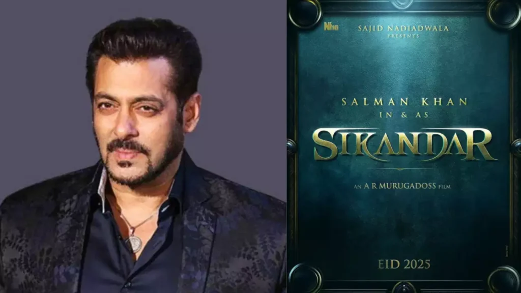 Salman Khan to join A.R. Murugadoss 'Sikandar'; Scheduled for Eid 2025 Release