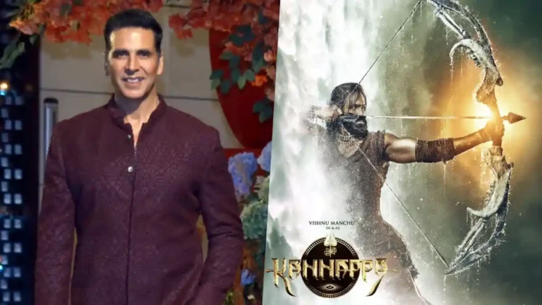 Akshay Kumar Makes Tollywood Debut in Vishnu Manchu's "Kannappa"