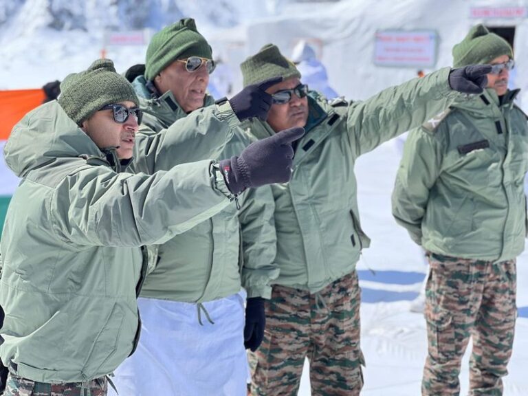 Rajnath Singh Hails Army Jawans, Calls Siachen the "Capital of Bravery"