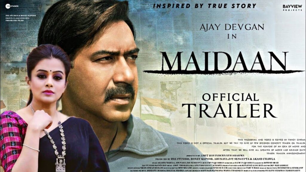 Maidaan final trailer revealed on Ajay Devgn's birthday.