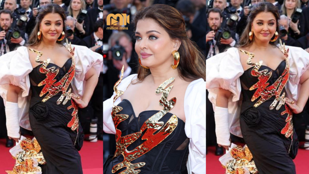 Aishwarya Rai at Cannes Red Carpet look is nothing by Sparkling!