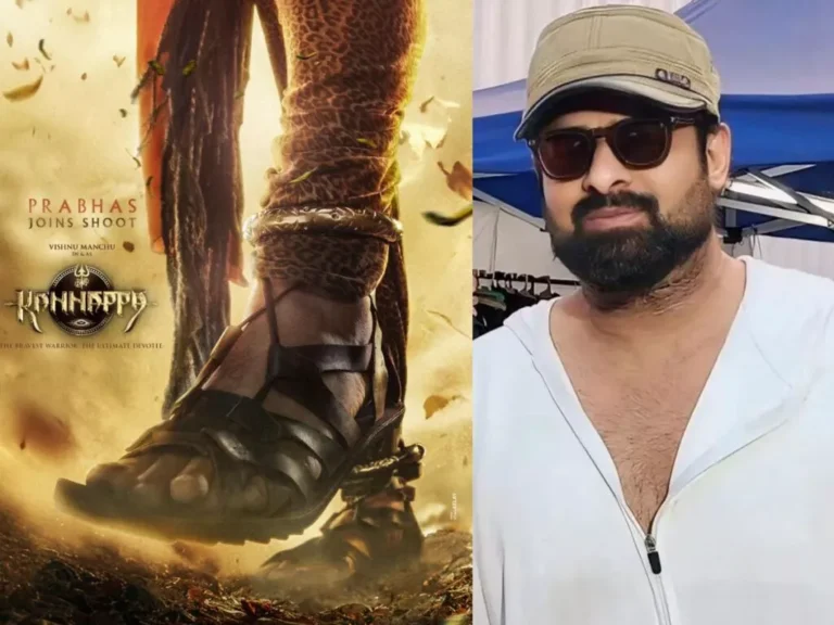 Prabhas Begins Filming for Vishnu Manchu's "Kannappa"