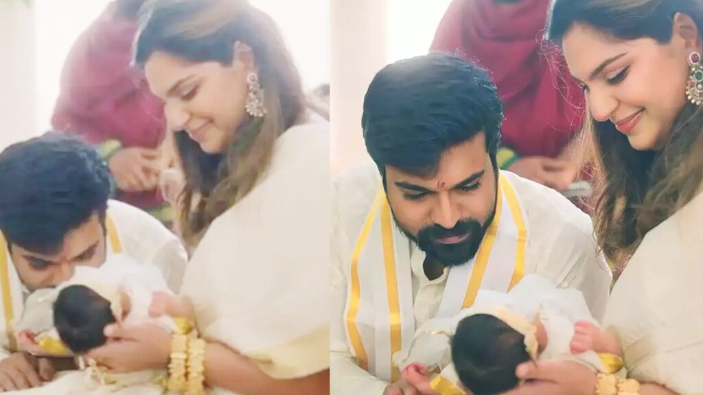 Upasana shares a heartwarming video on daughter’s 1st birthday