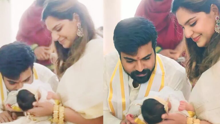 Upasana shares a heartwarming video on daughter’s 1st birthday