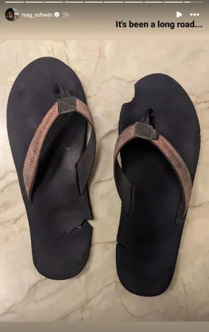 Nag Ashwin's Worn-Out Chappals Reflect His Hard Work