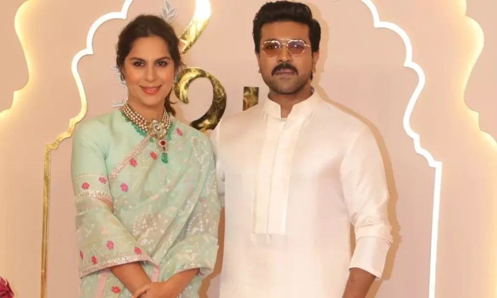 Ram Charan and Upasana looked classy in elegant attire