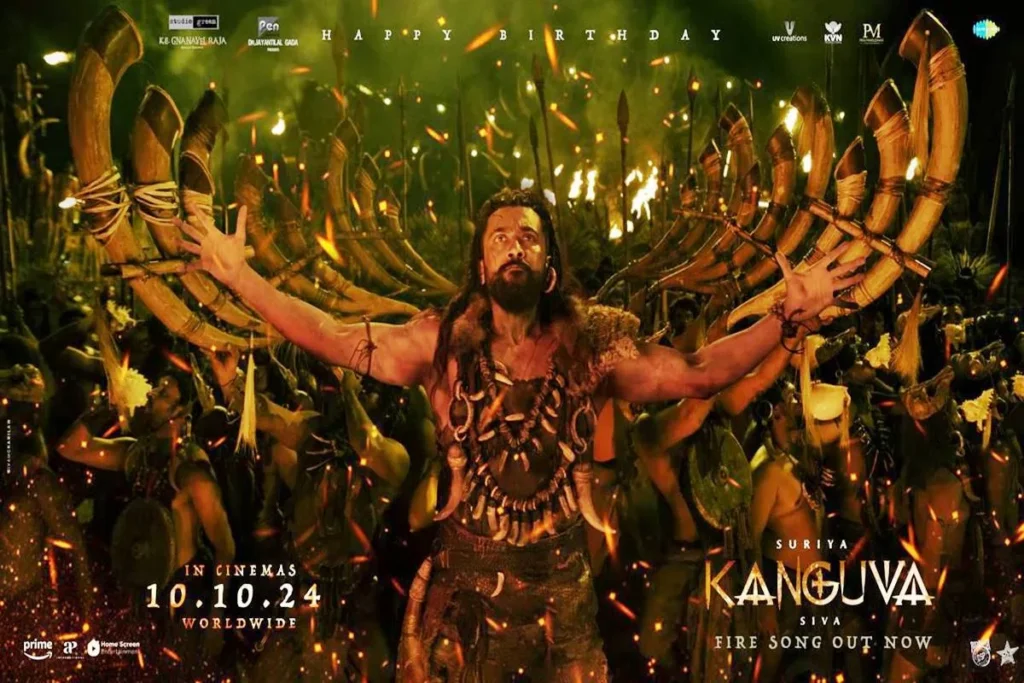 Fire Song from Suriya’s Kanguva Released