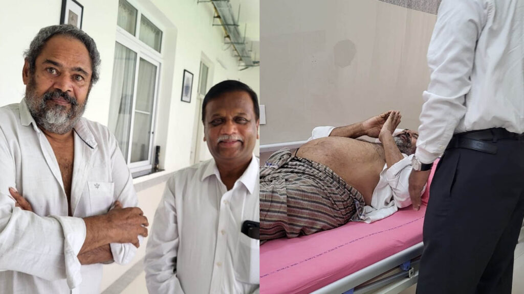 Revolutionary Actor and Director R. Narayana Murthy Hospitalized