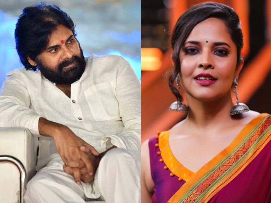 Anasuya to Feature in a Dance Number with Pawan Kalyan!