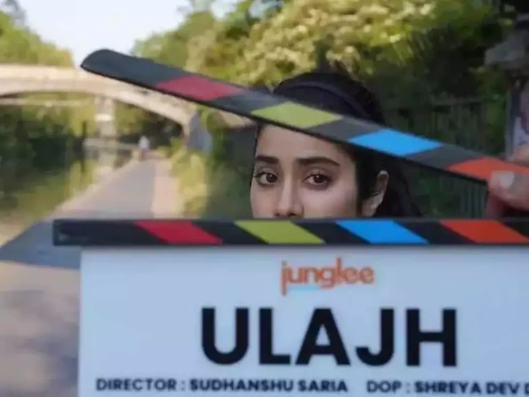 Janhvi Kapoor shares a new post from her upcoming film.