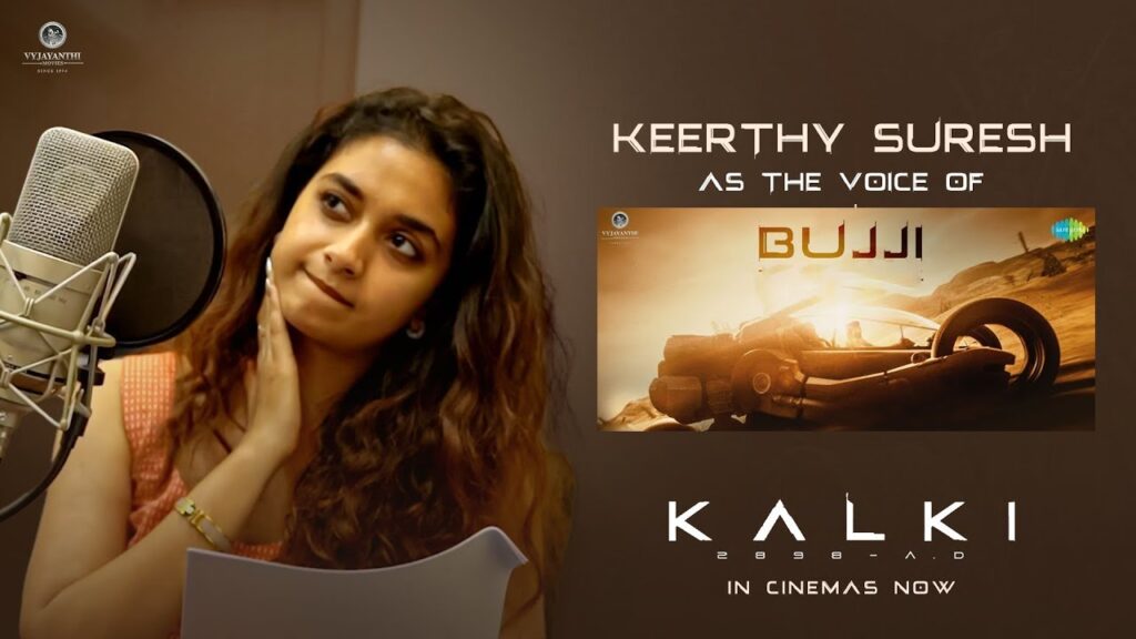 Kalki team thanks Keerthy Suresh for bringing Bujji to life.