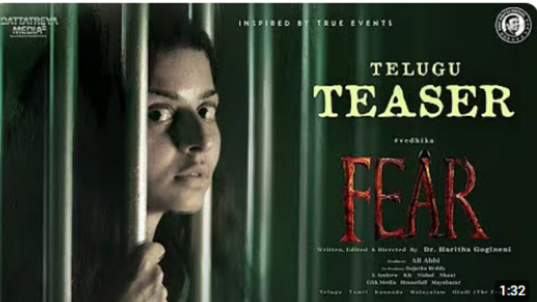 Vedhika’s Fear Teaser: A Gripping Tale of Suspense and Thrills