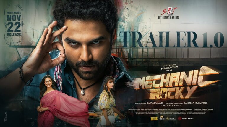 Mechanic Rocky Trailer: Ranku Reddy Makes His Entrance