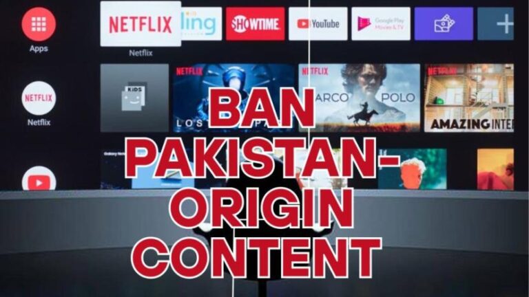 Centre Prohibits All Pakistan-Origin Content on OTT Platforms