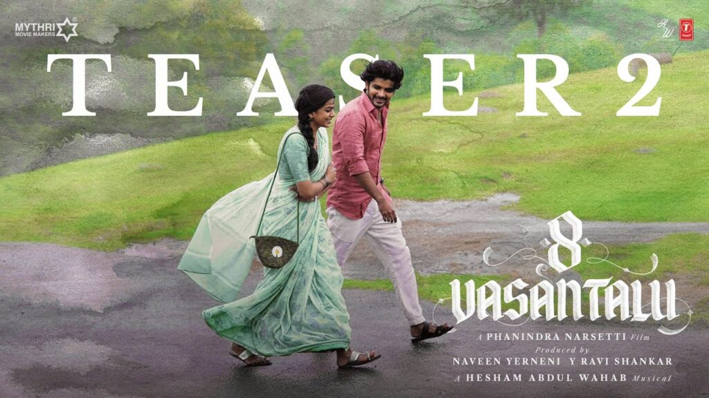 8 Vasantalu 2nd Teaser: A Refreshing Tale of Young Love