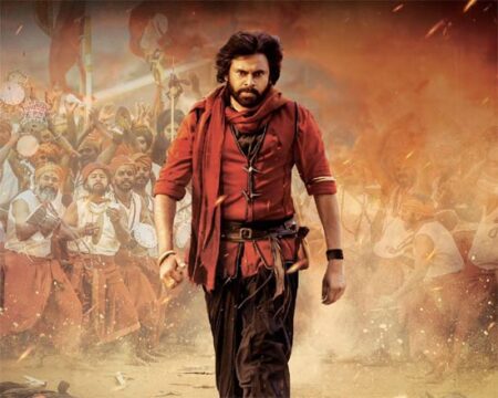 Pawan Kalyan Makes Rare Appearance at First Press Meet for Hari Hara Veera Mallu